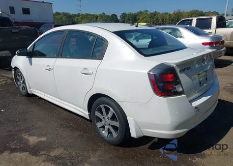 2012 Nissan Sentra 2.0 Sr z USA, uszkodzony, nr VIN 3N1AB6AP6CL734679